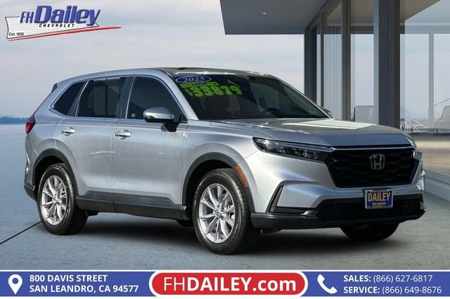 Silver 2025 Honda CR-V SUV / Crossover All-Wheel Drive Continuously Variable Transmission