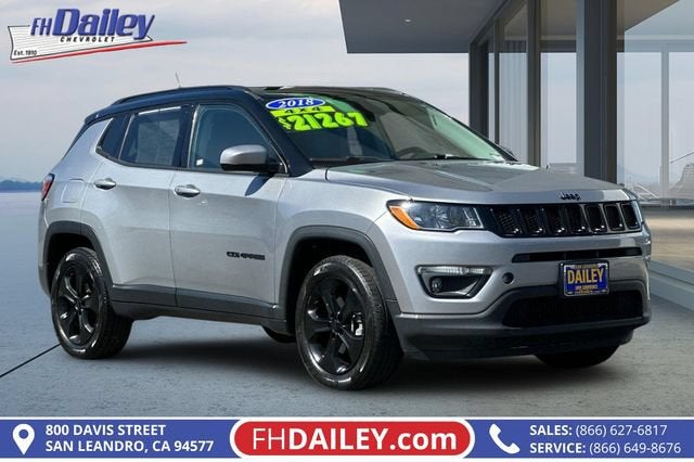 Billet Silver M 2018 Jeep Compass SUV / Crossover Four-Wheel Drive Automatic