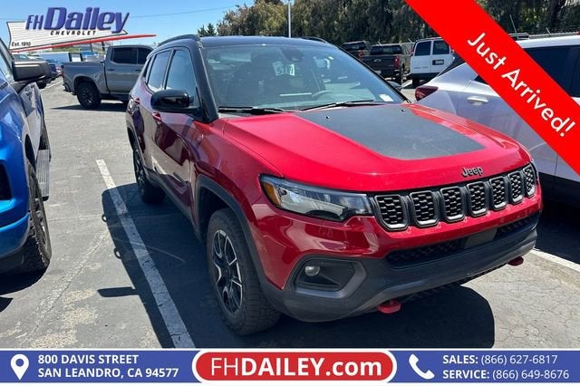 Red Hot Pearlco 2025 Jeep Compass SUV / Crossover Four-Wheel Drive Automatic