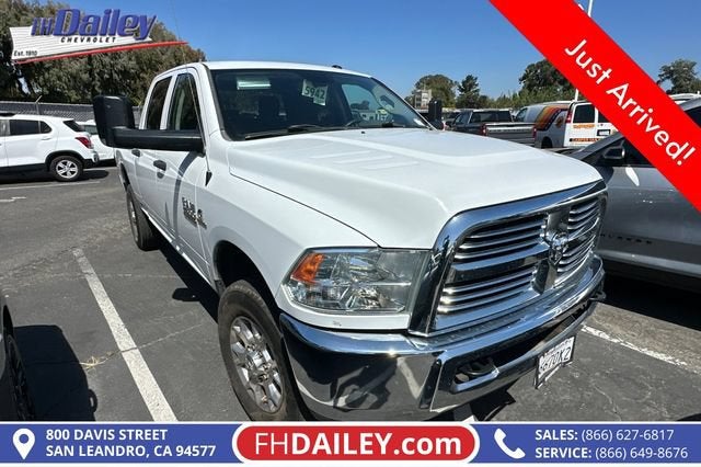 Bright White Clea 2015 RAM 2500 Pickup Truck Four-Wheel Drive 