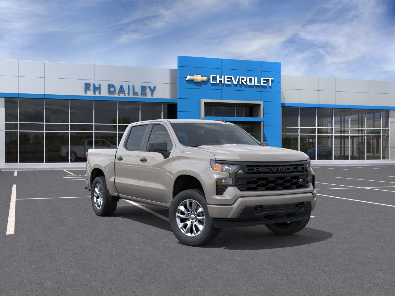 White Sands 2026 Chevrolet Silverado 1500 Pickup Truck Four-Wheel Drive Automatic