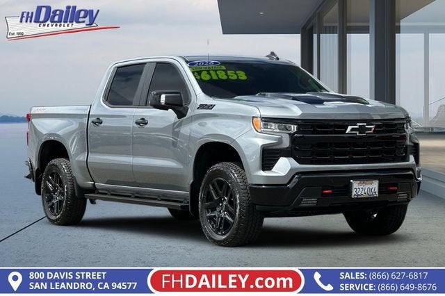 Sterling Gray Metallic 2026 Chevrolet Silverado 1500 Pickup Truck Four-Wheel Drive Automatic