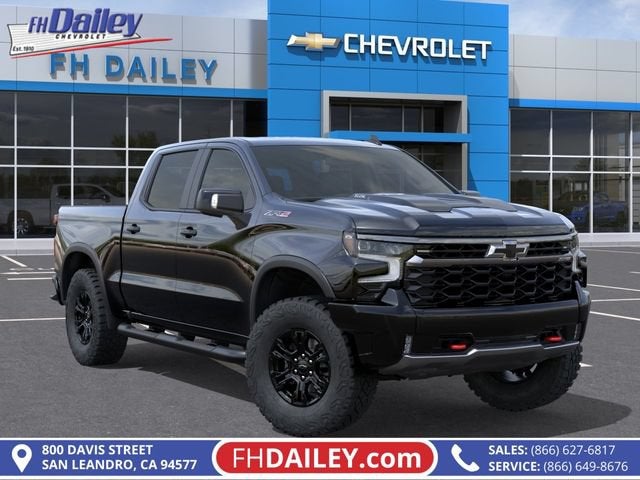 Black 2026 Chevrolet Silverado 1500 Pickup Truck Four-Wheel Drive Automatic