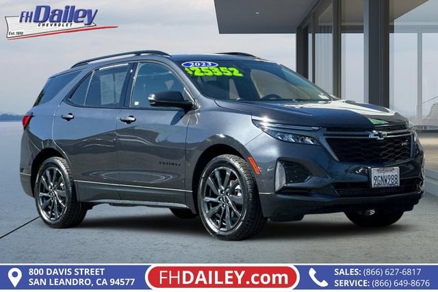 Iron Gray Metallic 2023 Chevrolet Equinox SUV / Crossover Front-Wheel Drive Automatic