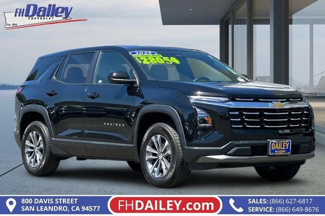 Mosaic Black Metallic 2025 Chevrolet Equinox SUV / Crossover Four-Wheel Drive Automatic