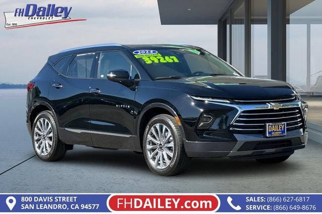 Black 2024 Chevrolet Blazer SUV / Crossover All-Wheel Drive 9-Speed Automatic Overdrive