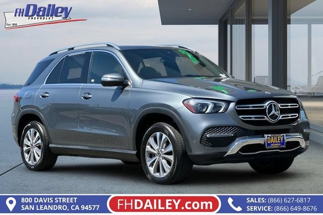 Gray 2022 Mercedes-Benz GLE SUV / Crossover Rear-Wheel Drive Automatic
