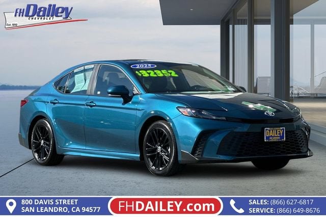 Ocean Gem 2025 Toyota Camry Sedan Front-Wheel Drive 