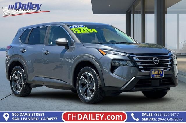 Gray (Gun Metallic) 2025 Nissan Rogue SUV / Crossover All-Wheel Drive 