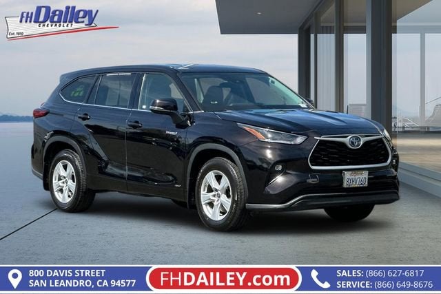 2021 Toyota Highlander Hybrid LE AWD
