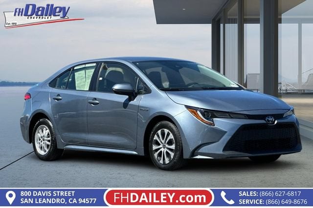 Celestite 2021 Toyota Corolla Hybrid Sedan Front-Wheel Drive 