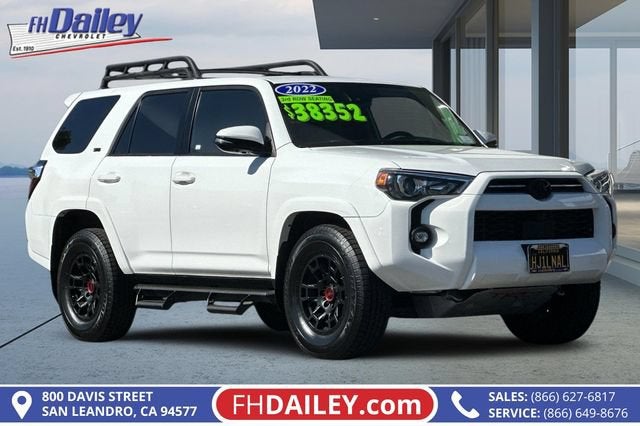 White 2022 Toyota 4Runner SUV / Crossover 4X2 Automatic