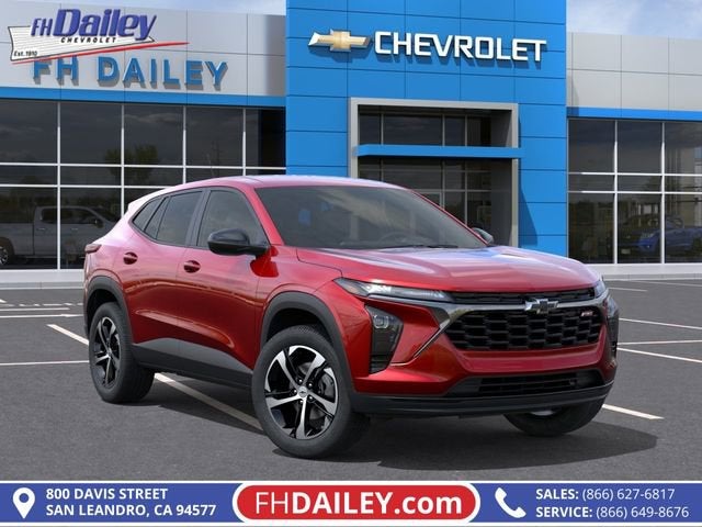 Apex Red 2026 Chevrolet Trax RS with 1RS FWD SUV / Crossover Front-Wheel Drive Automatic