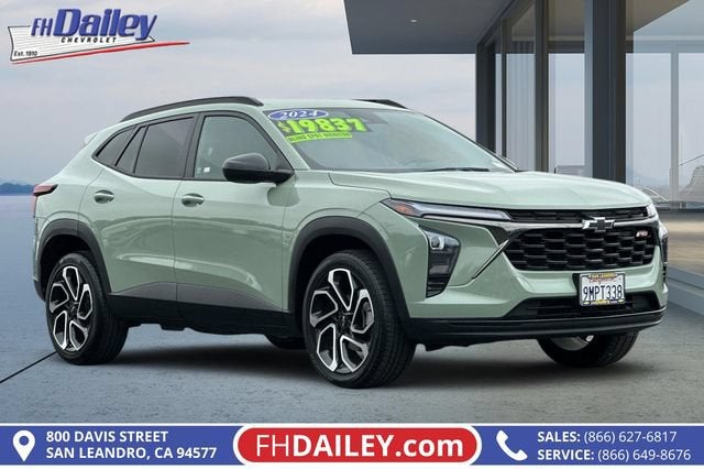 Cacti Green 2024 Chevrolet Trax SUV / Crossover Front-Wheel Drive Automatic