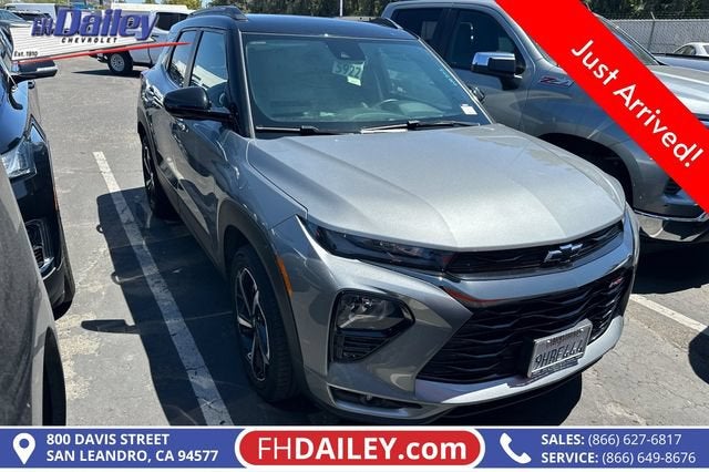 Sterling Gray Metallic 2023 Chevrolet Trailblazer SUV / Crossover Front-Wheel Drive Automatic