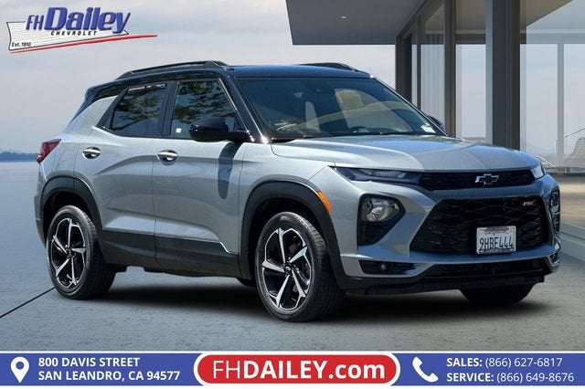 Sterling Gray Metallic 2023 Chevrolet Trailblazer SUV / Crossover Front-Wheel Drive Automatic