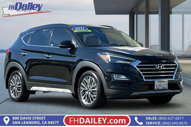 Black Noir Pear 2021 Hyundai Tucson SUV / Crossover Front-Wheel Drive Automatic