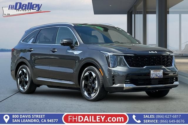 Interstellar Gray 2025 Kia Sorento Hybrid SUV / Crossover All-Wheel Drive Automatic