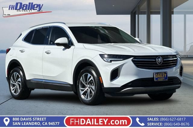 Summit White 2023 Buick Envision SUV / Crossover Front-Wheel Drive Automatic