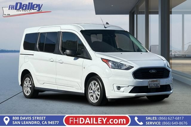Frozen White Me 2023 Ford Transit Connect Van Front-Wheel Drive Automatic