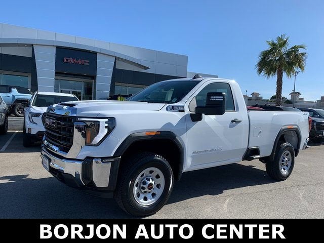 Summit White 2025 GMC Sierra 3500HD Pickup Truck Four-Wheel Drive Automatic