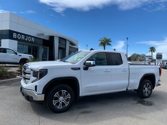 Summit White 2026 GMC Sierra 1500 SLE Double Cab 4WD Pickup Truck Four-Wheel Drive Automatic