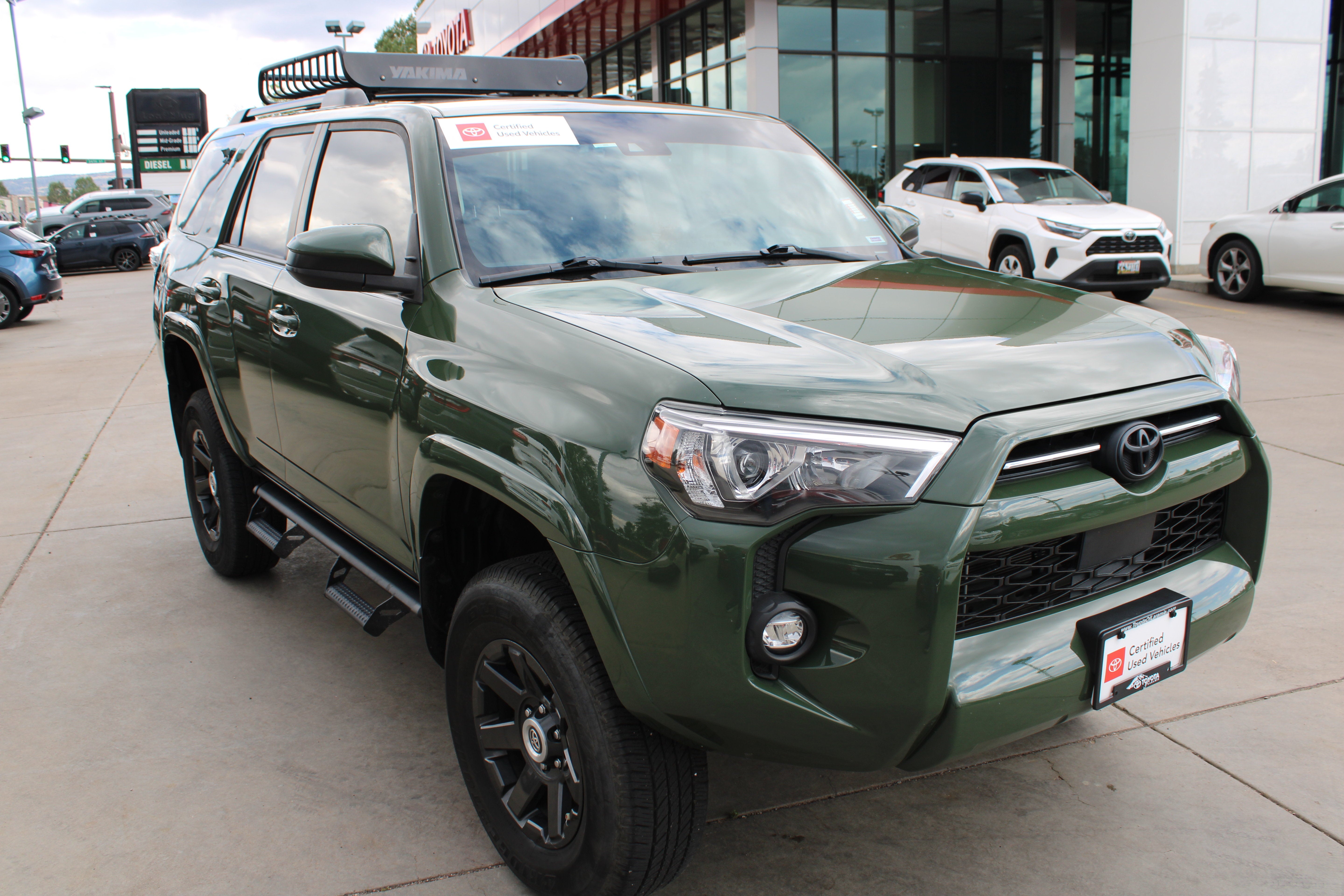 Green 2021 Toyota 4Runner SUV / Crossover Four-Wheel Drive Automatic