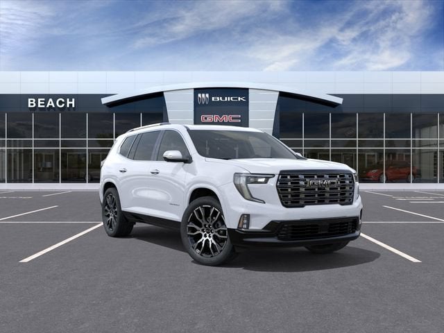Glacier White Tricoat 2027 GMC Acadia SUV / Crossover Front-Wheel Drive Automatic