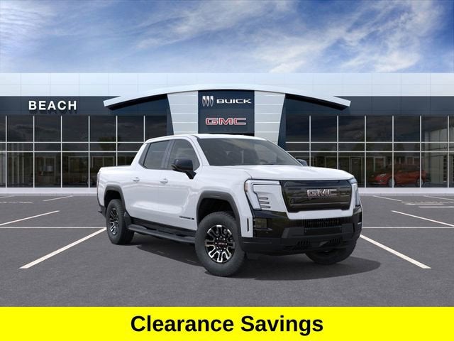 Summit White 2026 GMC Sierra EV Pickup Truck All-Wheel Drive Automatic