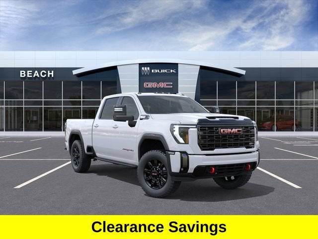 Summit White 2026 GMC Sierra 2500HD Pickup Truck Four-Wheel Drive Automatic