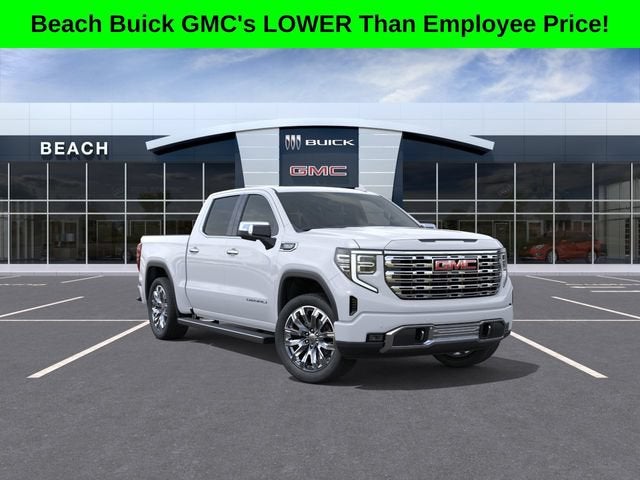 Glacier White Tricoat 2026 GMC Sierra 1500 Pickup Truck Four-Wheel Drive Automatic