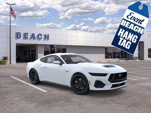 Oxford White 2026 Ford Mustang Coupe Rear-Wheel Drive 6-Speed Manual