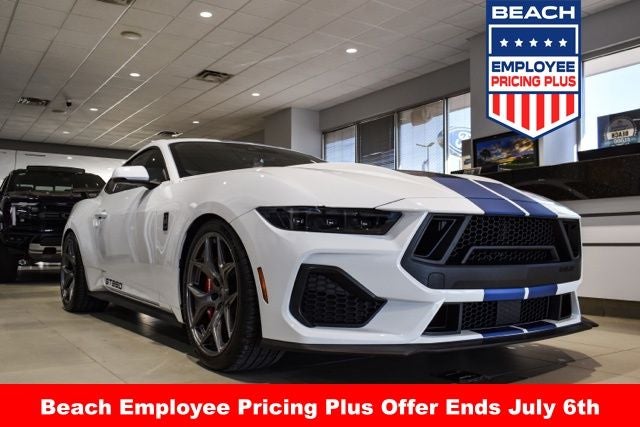 Oxford White 2025 Ford Mustang Coupe Rear-Wheel Drive Automatic