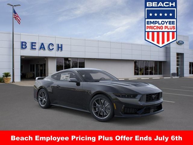 Shadow Black 2026 Ford Mustang Coupe Rear-Wheel Drive Automatic