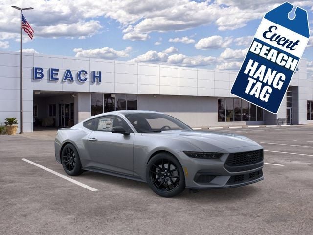 Carbonized Gray Metallic 2026 Ford Mustang Coupe Rear-Wheel Drive Automatic