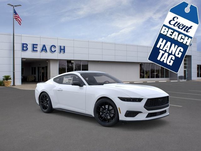 Oxford White 2026 Ford Mustang Coupe Rear-Wheel Drive Automatic