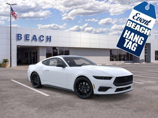 Oxford White 2026 Ford Mustang Coupe Rear-Wheel Drive Automatic