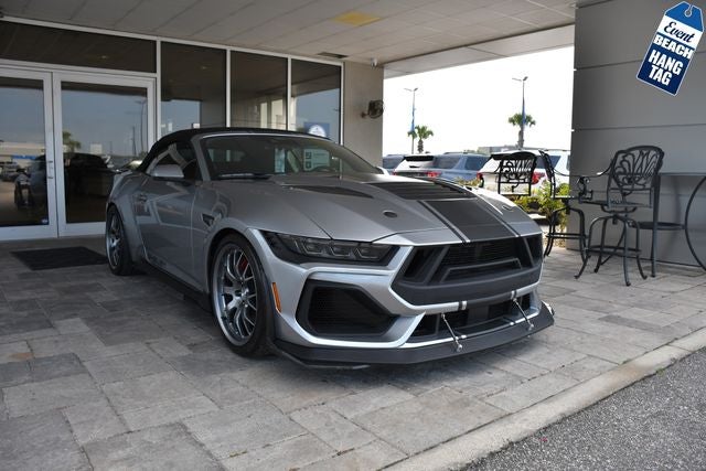 Silver Metallic 2026 Ford Mustang Convertible Rear-Wheel Drive Automatic