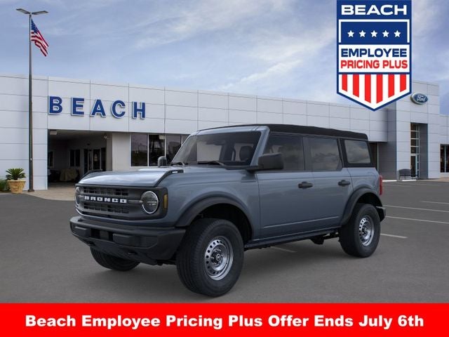 Blue (Azure Gray Metallic Tri-Coat) 2025 Ford Bronco SUV / Crossover Four-Wheel Drive Automatic