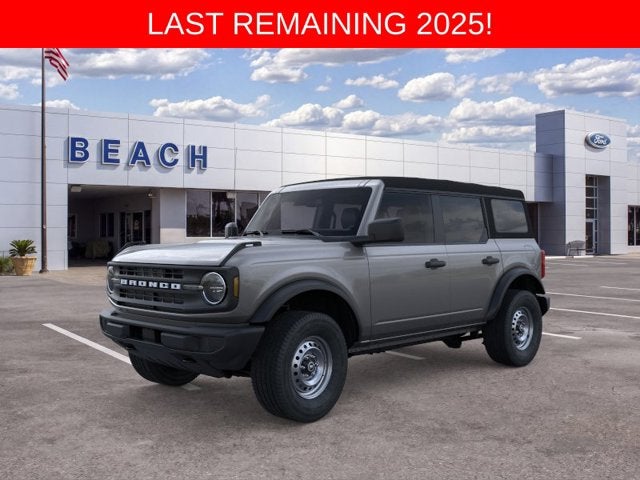 Carbonized Gray Metallic 2025 Ford Bronco SUV / Crossover Four-Wheel Drive Automatic