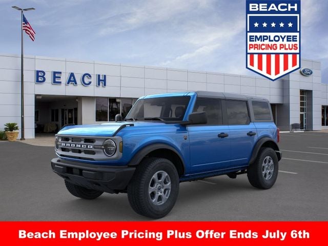 Blue Metallic 2025 Ford Bronco SUV / Crossover Four-Wheel Drive Automatic