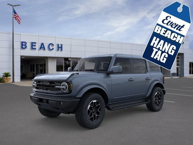Blue (Azure Gray Metallic Tri-Coat) 2025 Ford Bronco SUV / Crossover Four-Wheel Drive Automatic