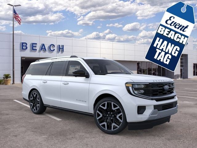 Star White Metallic Tri-Coat 2026 Ford Expedition SUV / Crossover Four-Wheel Drive Automatic