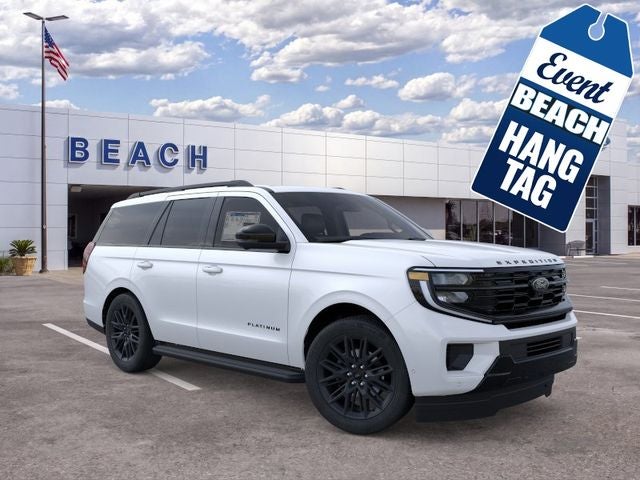 Star White Metallic Tri-Coat 2026 Ford Expedition SUV / Crossover Four-Wheel Drive Automatic