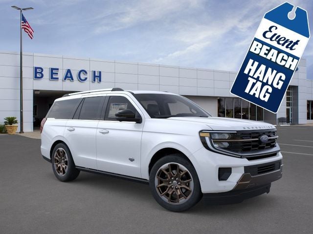 Star White Metallic Tri-Coat 2026 Ford Expedition SUV / Crossover Four-Wheel Drive Automatic