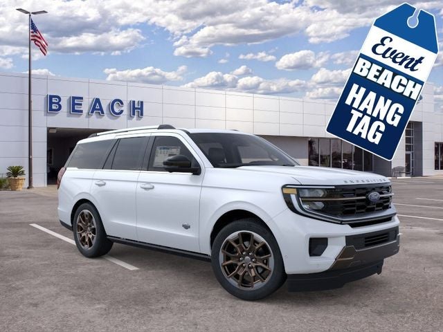 Star White Metallic Tri-Coat 2026 Ford Expedition SUV / Crossover Four-Wheel Drive Automatic
