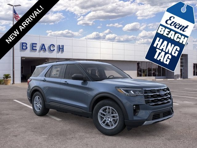 Vapor Blue Metallic 2026 Ford Explorer SUV / Crossover Rear-Wheel Drive Automatic