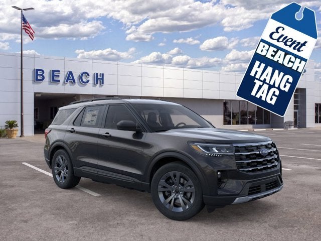 Black Metallic 2026 Ford Explorer SUV / Crossover All-Wheel Drive Automatic