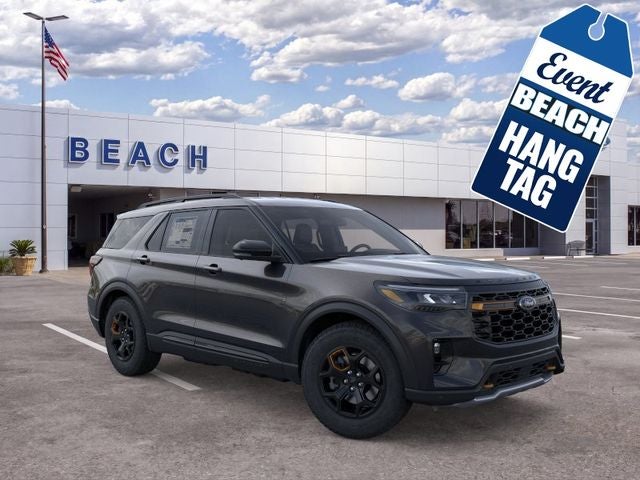 Agate Black Metallic 2026 Ford Explorer SUV / Crossover All-Wheel Drive Automatic