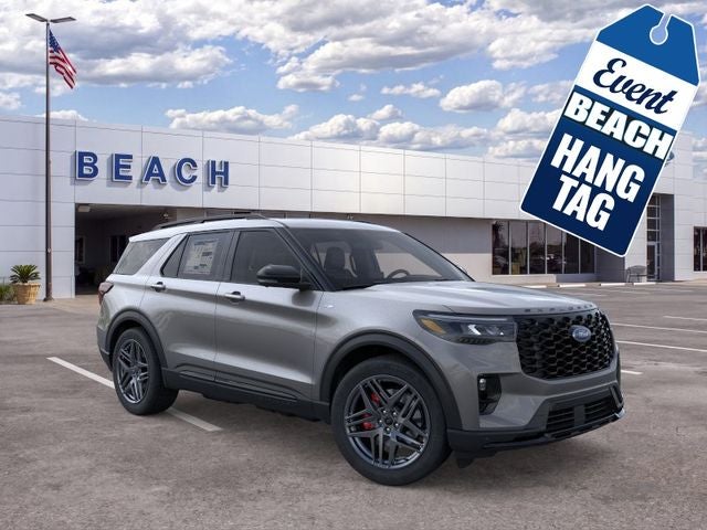 Carbonized Gray Metallic 2026 Ford Explorer SUV / Crossover All-Wheel Drive Automatic